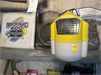 Bait Bucket, Fishnet, Brickyard 400 Seat Cushion