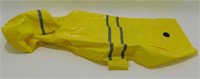 XL Yellow Dog Rain Coat