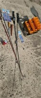 Fishing rod and reels tackle Box