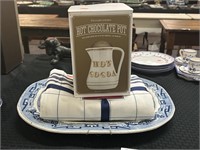 New Williams Sonoma Table Cloth, Platter, +More