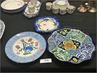 Three Imported Decorative Plates
