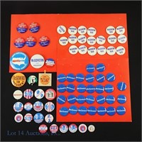 1968 & 1972 McGovern Campaign Buttons (75+)