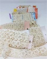 Cotton Crochet / Lace (13) some handmade