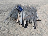 6'x6' Chain Link Panels, Misc Rolls, & Pipe