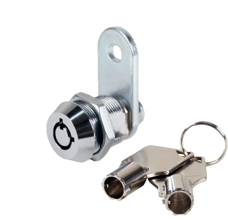 FJM Security 2400AS-KA Tubular Cam Lock with 5/8"
