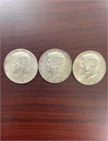 1964, 1966, 1967 Half Dollars