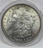 OF)  1883 Morgan Dollar condition MS