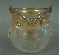 4” Tall Figural Owl Vase (contemporary) – Lt. Mari