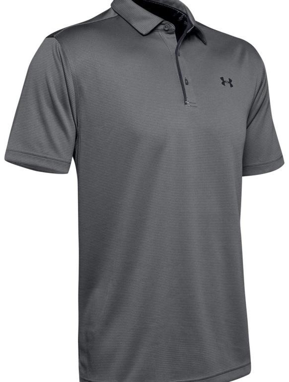 Under Armour Small Graphite Tech Polo