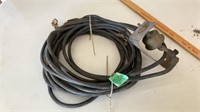 Electrical cord with switch