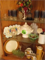 Misc dishes- glassware lot