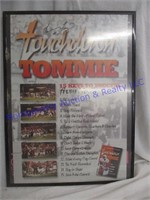 TOUCH DOWN TOMMIE POSTER