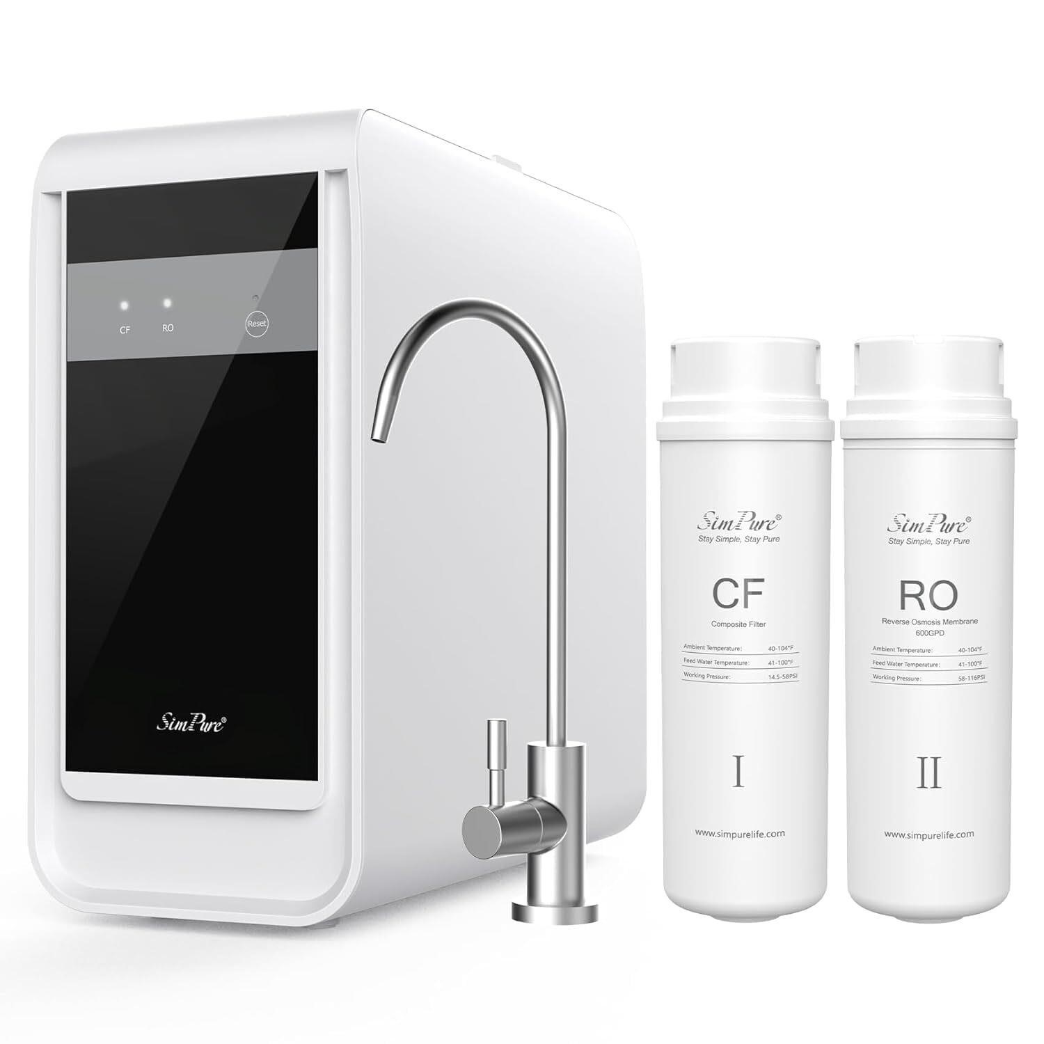 SimPure Q3-600 Tankless RO Water Filtration System