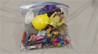 Gallon bag of misc toys