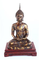 Wonderful Gilt Bronze Seated Buddha,