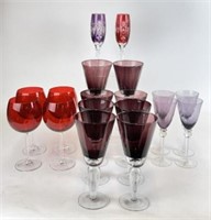 Colored Glass Stemwear- Lenox