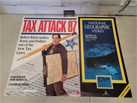National Geographic Vidio & Tax Attack 87 Posters