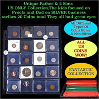 Unique Father & 2 Sons US ONLY Collection,The kids