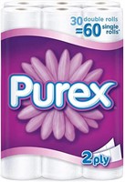 Seal Purex Soft & Thick Toilet Paper,