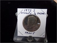 1973-S Kennedy 1/2 dollar proof