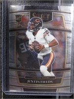2021 PANINI SELECT JUSTIN FIELDS ROOKIE CARD