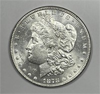 1878 Morgan Silver $1 7/8 TF Strong Choice AU