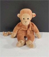 1995 Ty Inc. Bongo the Monkey Stuffed Children's