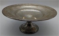 (N) Newport weighted sterling Pedestal Bowl
