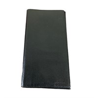 Prada Black Leather Credit Card Bifold Wallet