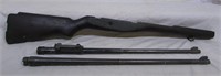 M14 rifle stock, 1903-A3 barrel RA 5-44, and a