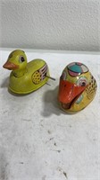 Tin Toy Ducks