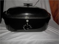 Like New Black GE Elec Roaster