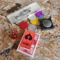 Tokens & New Orleans Lot w/ Dice