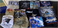W - LOT OF MILITARY AIRCRAFT TEES (A150)