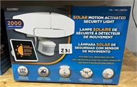 Solar Motion Activated Security Light