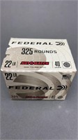 22 LR Federal Automatch (325 Rounds)