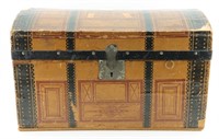 Victorian Papier Mache Bridal Box/Chest