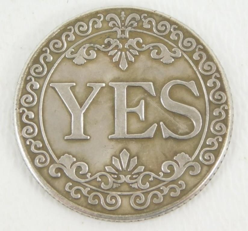 Yes/No Decision Coin