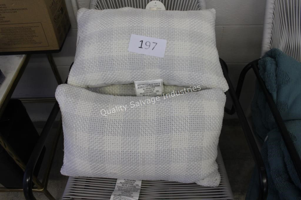 3- outdoor pillows