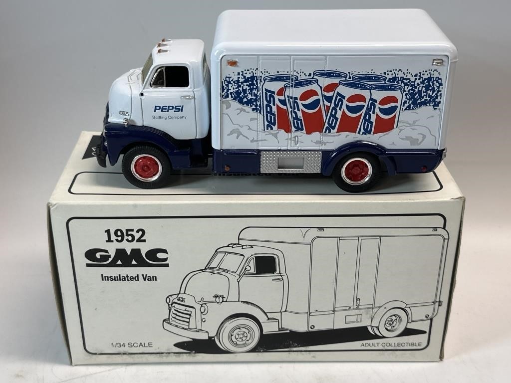 Die Cast 1952 GMC Pepsi Insulated Van First Gear