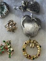 13 MISC BROACHES