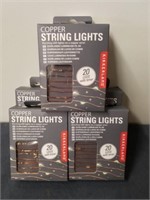 *NEW* 5 Packs Copper String Lights, 20 LEDS with