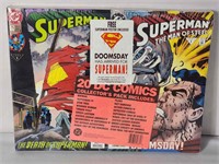 1993 sealed Doomsday Death of Superman comics.