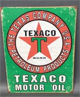 Texaco Metal Sign