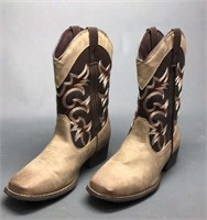 Like New 5M Rodeo Ropers Cowboy Boots