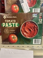 Tomato paste 12 cans