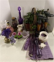 Purple Household Decor