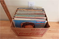 Vinyl Records Box lot