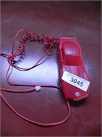 Vintage Red Corvette Phone