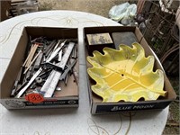 (2) Boxes Assorted Tools & Misc.